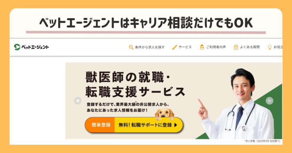公務員獣医は1人で悩むより、ベットエージェント(Vet Agent)はキャリア相談だけでもした方がいい。